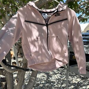 Nike Pink Zip-Up Hoodie kids